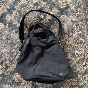 Lululemon Athletica On My Level Bag 2.0 Black Gym Bag